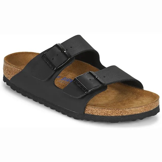 Birkenstock Slippers BIRKENSTOCK ARIZONA SFB Zwart