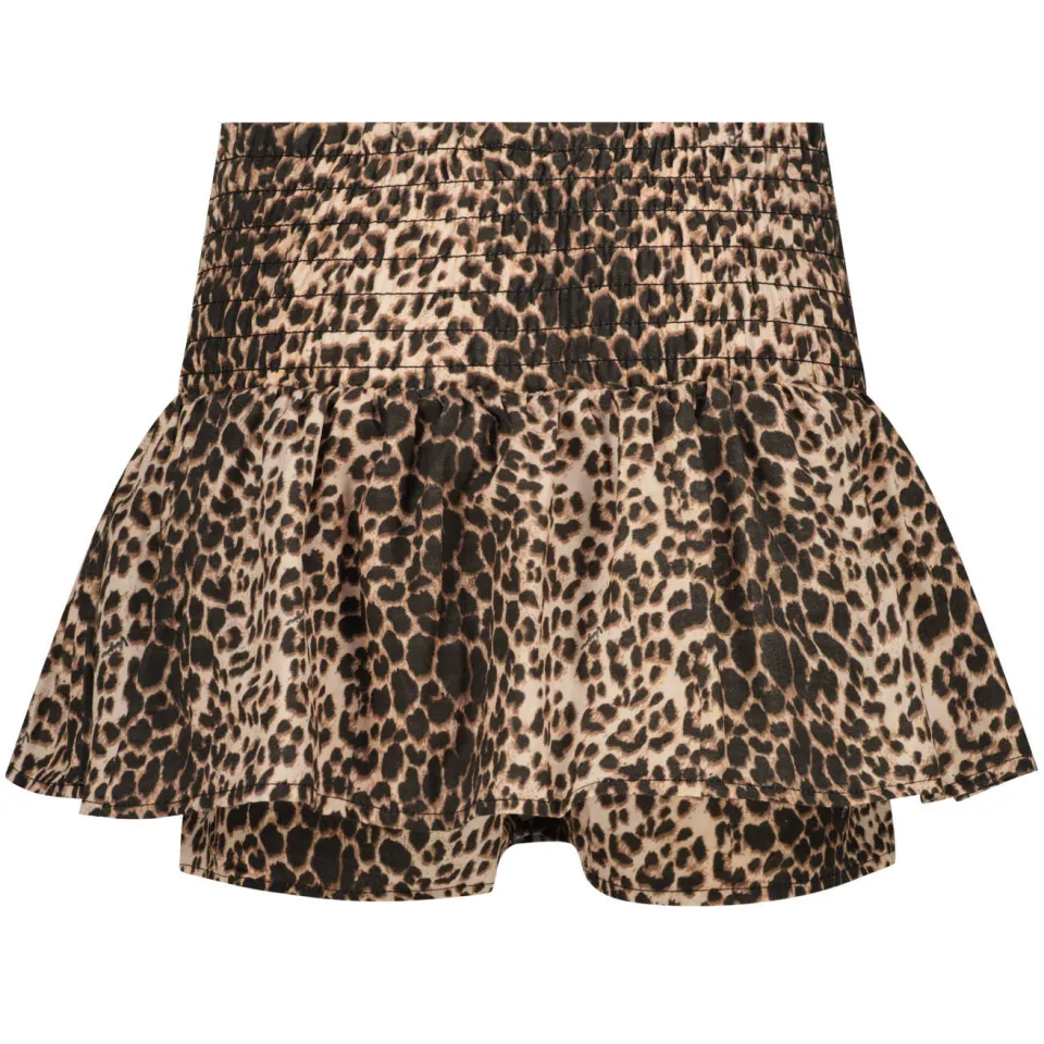 Vingino skort met panterprint bruin, foto 2