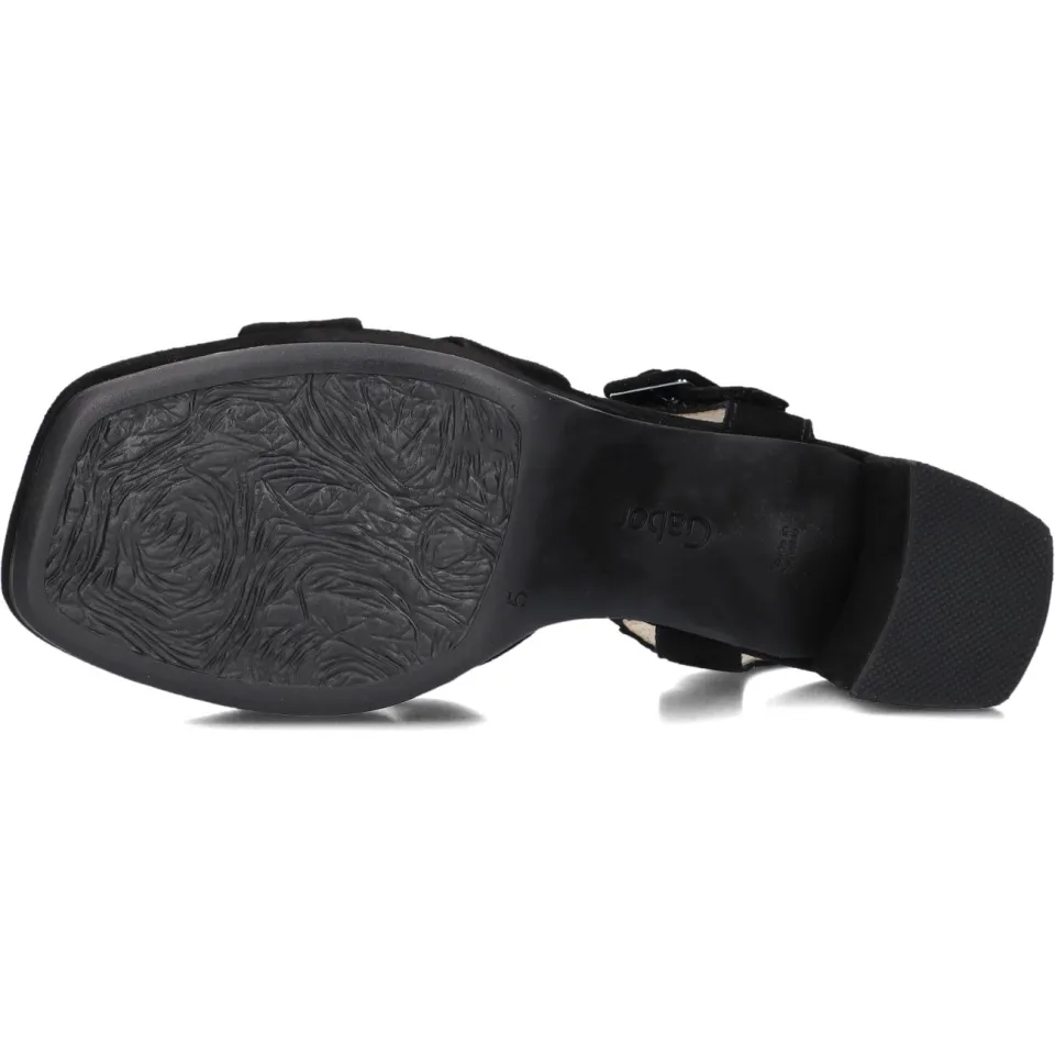 Gabor Sandalen 953 Zwart, foto 6