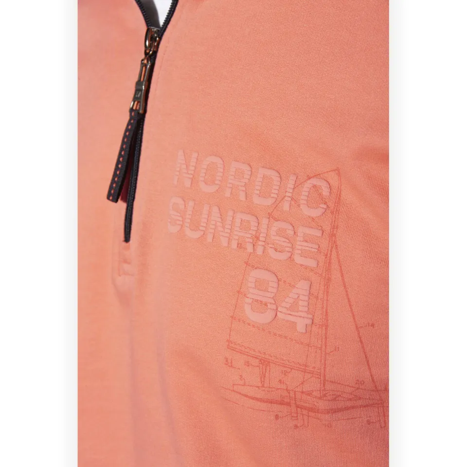 Jan Vanderstorm hoodie KORBENKT Plus oranje, foto 6