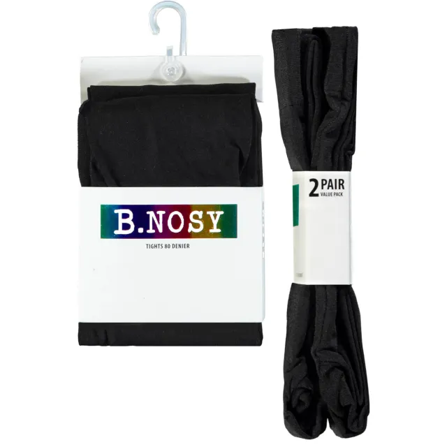 B.Nosy panty zwart (set van 2)