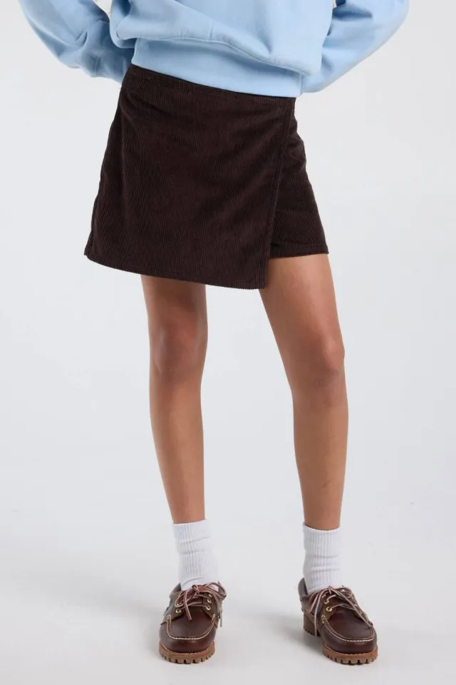 America Today corduroy skort bruin, foto 6