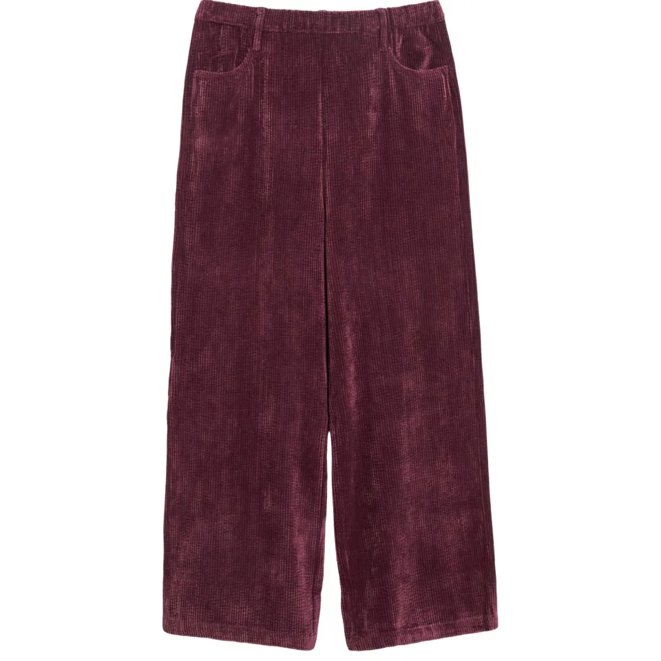 S.Oliver corduroy casual broek paars, foto 2
