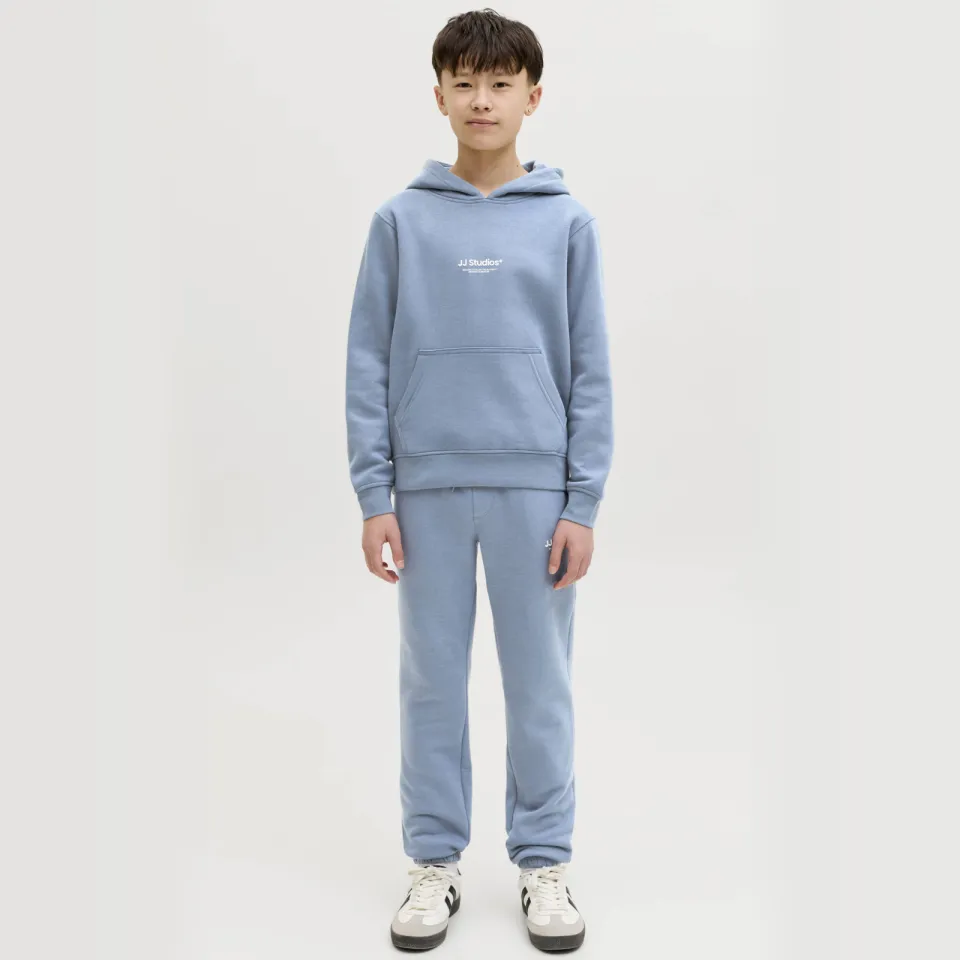 Jack & Jones relaxed joggingbroek lichtblauw, foto 3