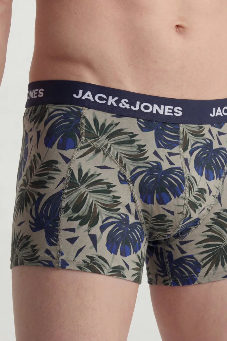 Jack & Jones boxershorts (set van 5) blauw/groen/beige, foto 6