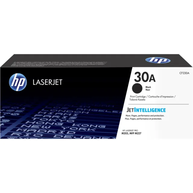 Hp 30A LaserJet Toner Cartridge Zwart Zwart - HP 30A