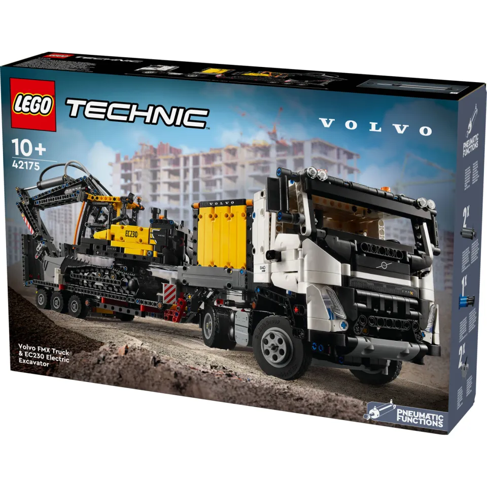 Lego Technic Volvo FMX truck & EC230 elektrische graafmachine Speelgoed voor Kinderen 42175, foto 5