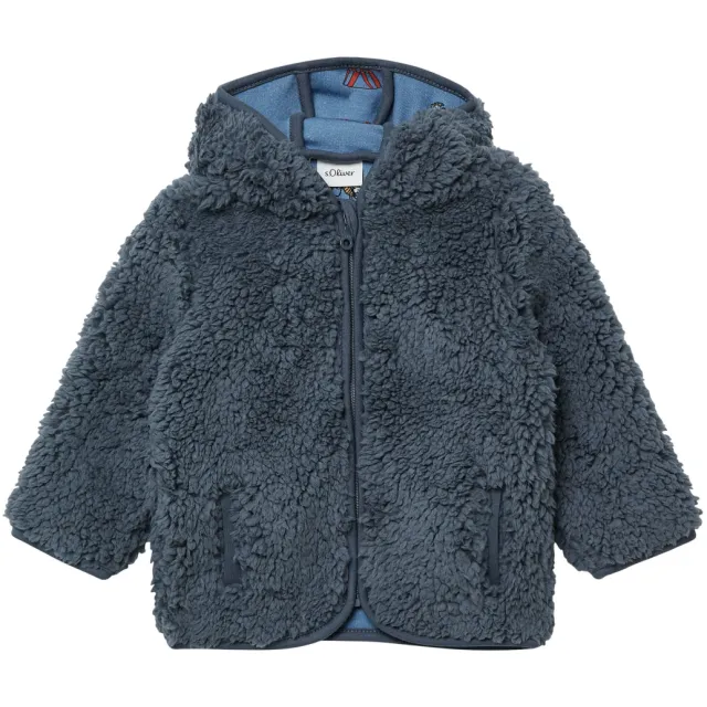 s.Oliver teddy jas antraciet