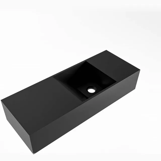 Mondiaz Fontein Mondiaz Tyne 60 cm Solid Surface Positie Rechts Zonder Kraangat Urban