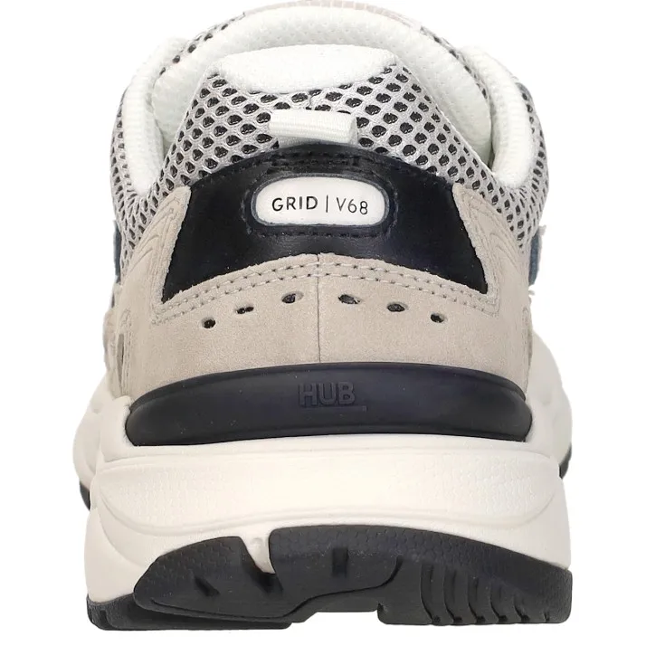 Hub Grid S48 lage sneaker wit, foto 4