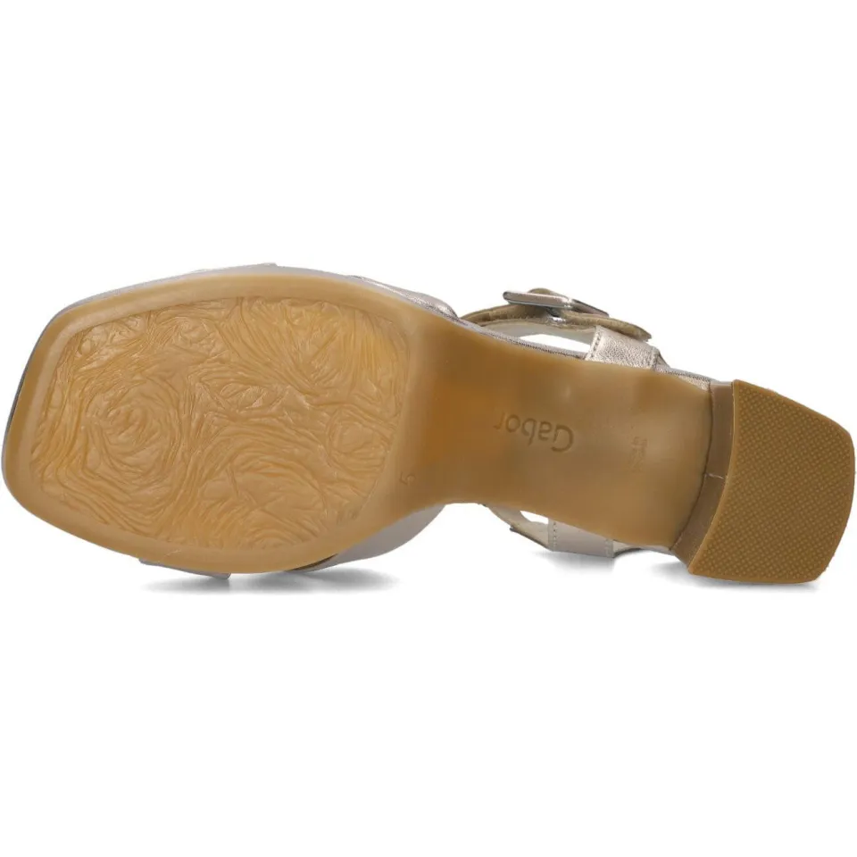 Gabor Sandalen 953 Goudkleurig, foto 6