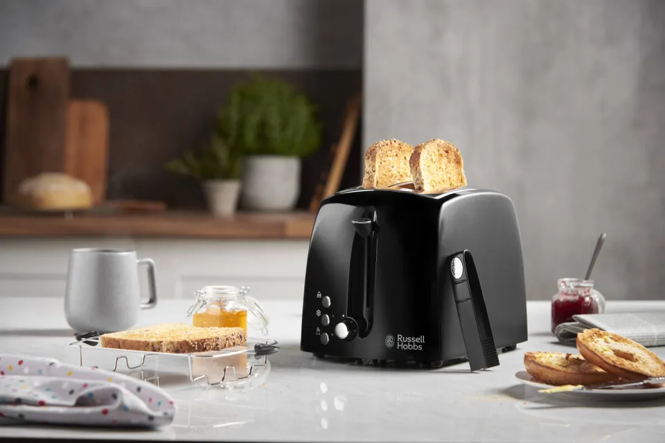 Russell Hobbs Textures Plus 22601-56 broodrooster zwart, foto 2