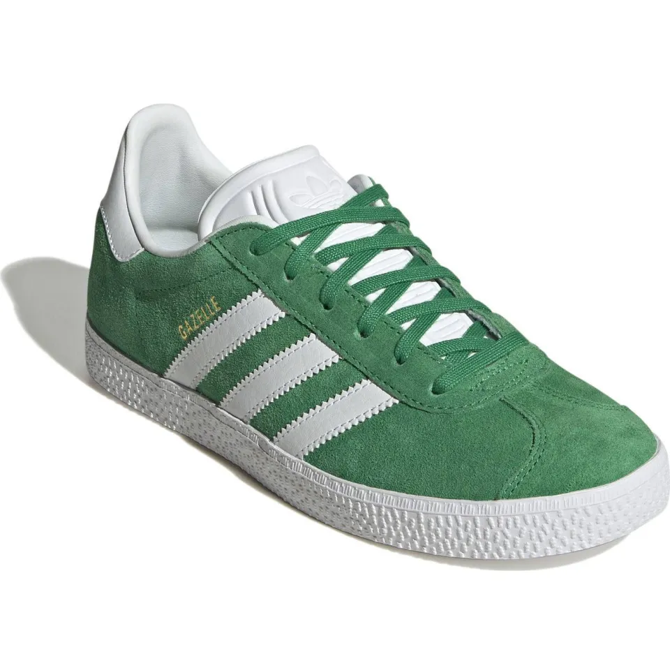 Adidas Gazelle sneakers groen wit, foto 3