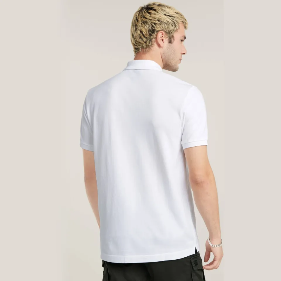 G-Star slim fit polo Dunda white, foto 4