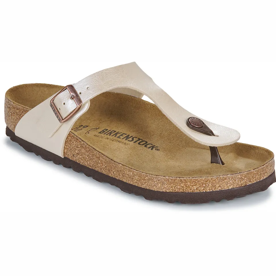 Birkenstock Gizeh teenslipper wit