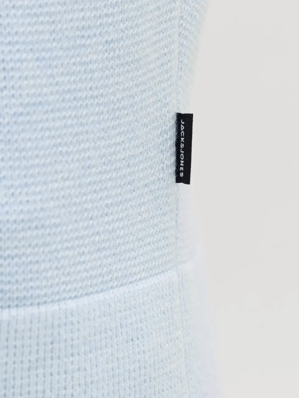 Jack & Jones JUNIOR polo lichtblauw fijn gebreid, foto 6