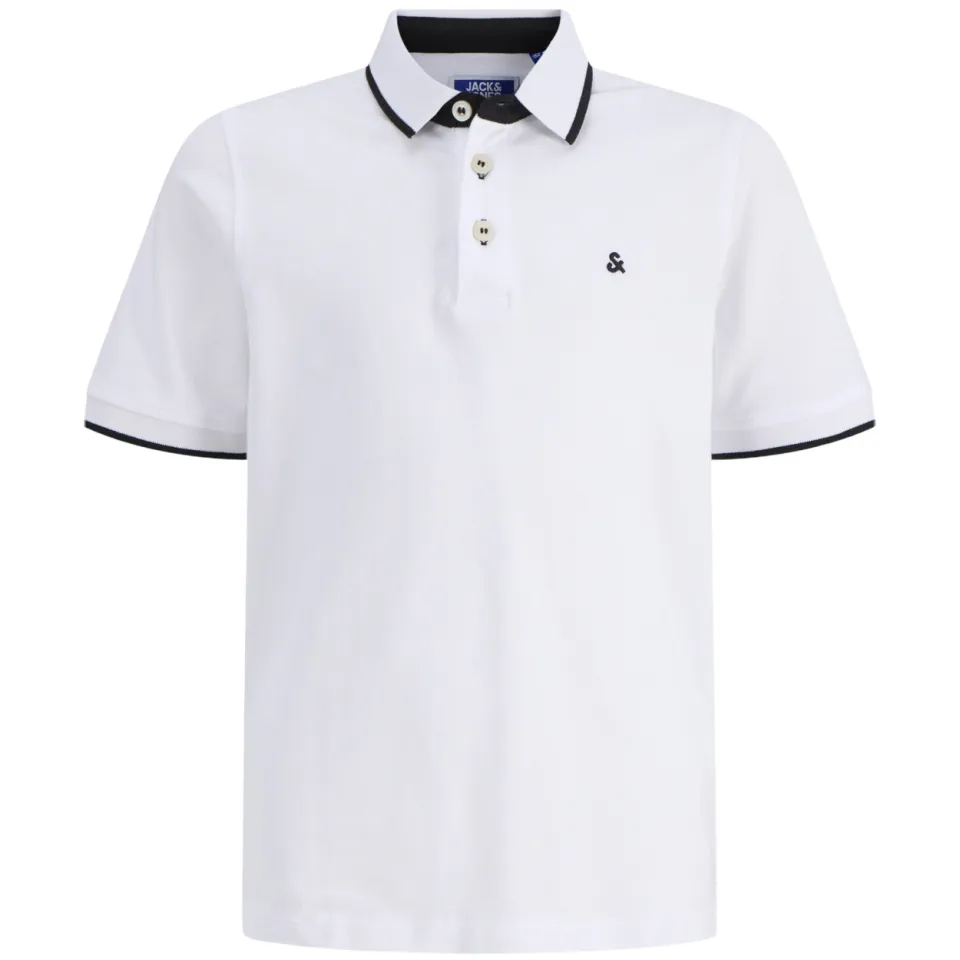 Jack & Jones JUNIOR polo wit, foto 2