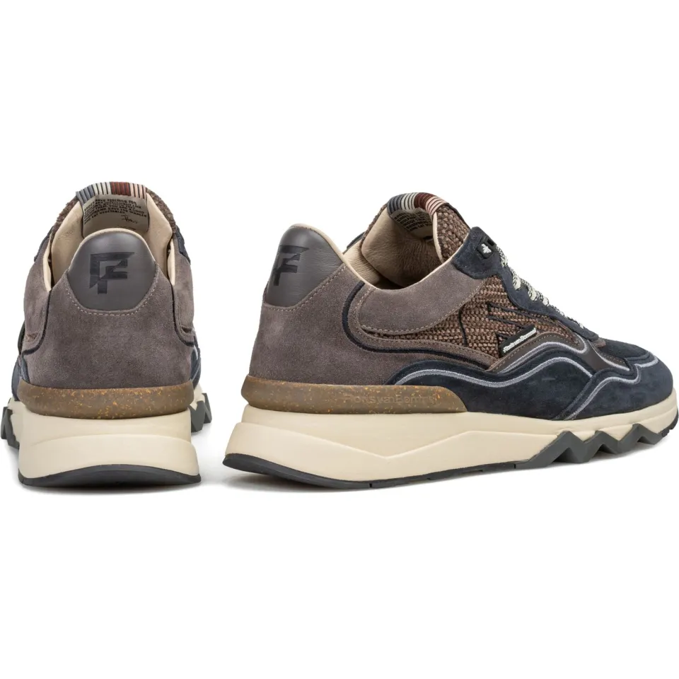 Floris Van Bommel SFM-10198 De Zager lage sneaker navy, foto 3