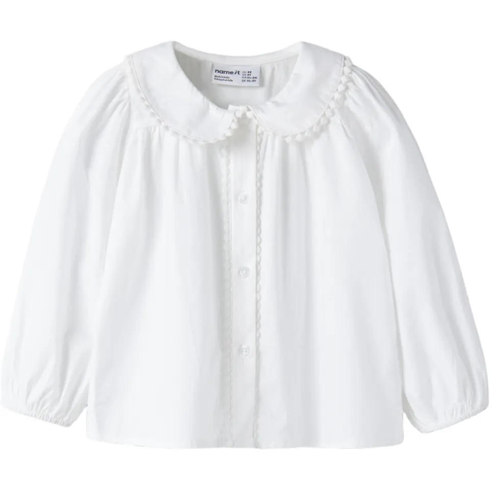 NAME IT blouse met franjes wit, foto 2