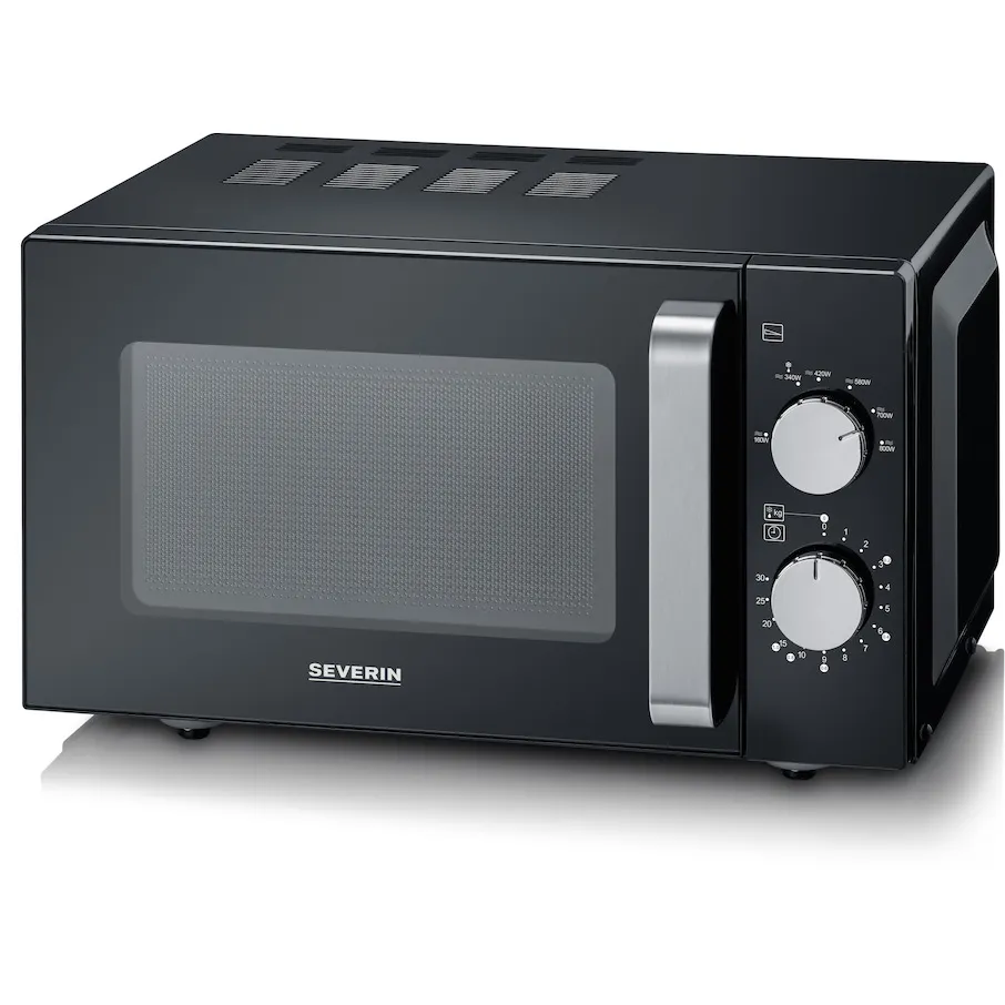 Severin MW 7761 solo magnetron zwart, foto 2