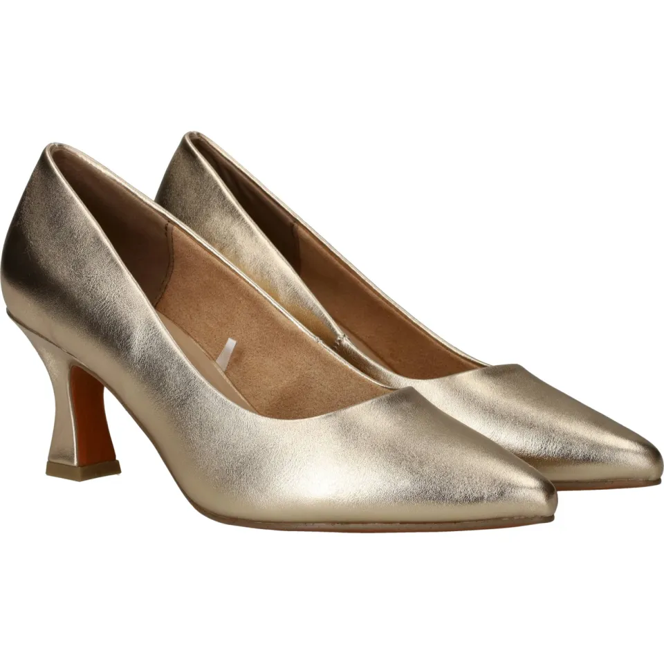 Marco Tozzi pumps goud, foto 3