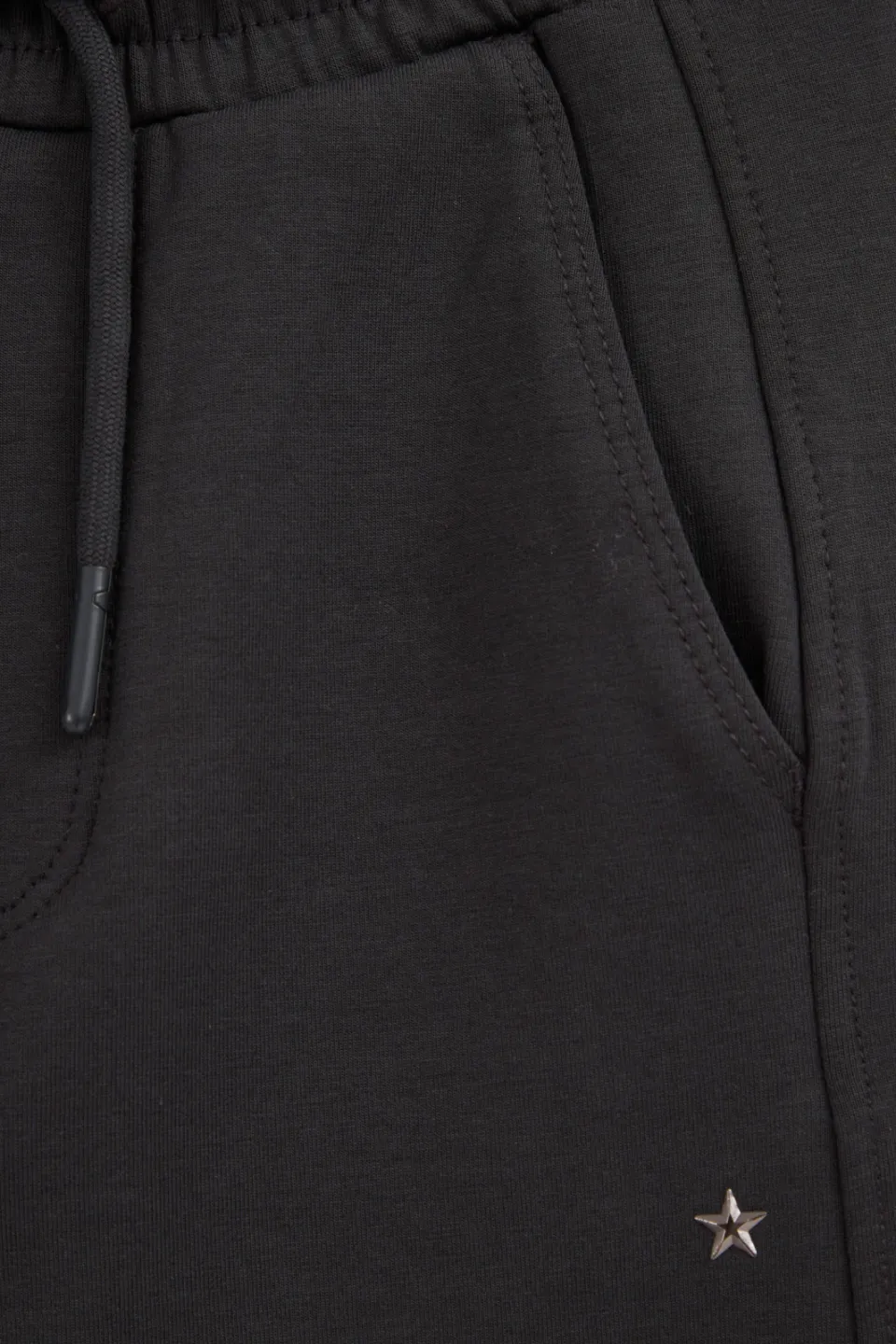 WE Fashion joggingbroek met studs antraciet, foto 6