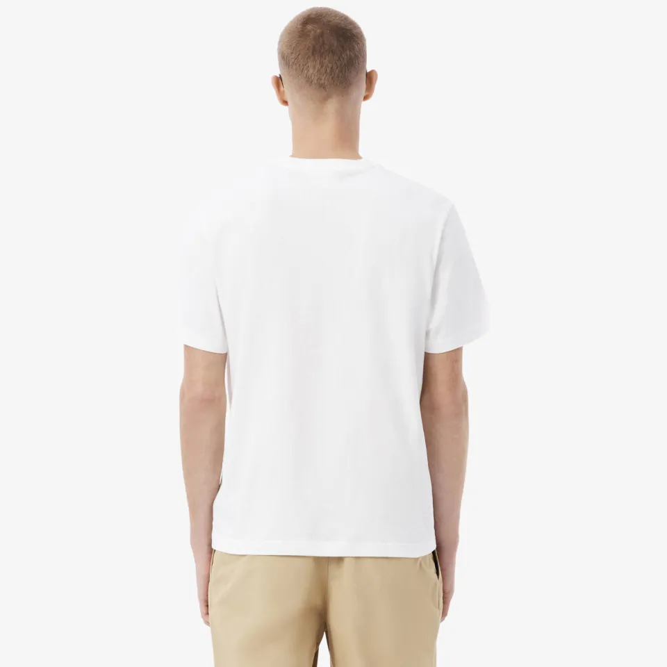 Lacoste T-shirt wit, foto 7