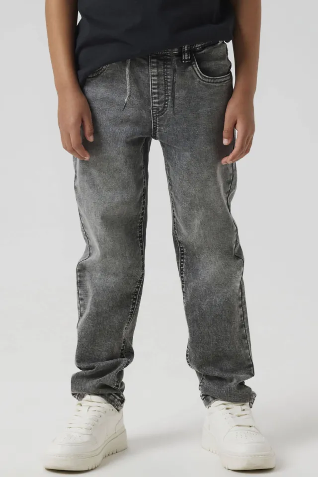 NAME IT KIDS slim fit jeans medium grey denim, foto 3