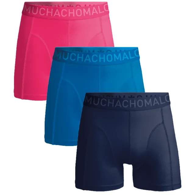 Muchachomalo Heren 3-pack Boxershorts Microfiber Veelkleurig