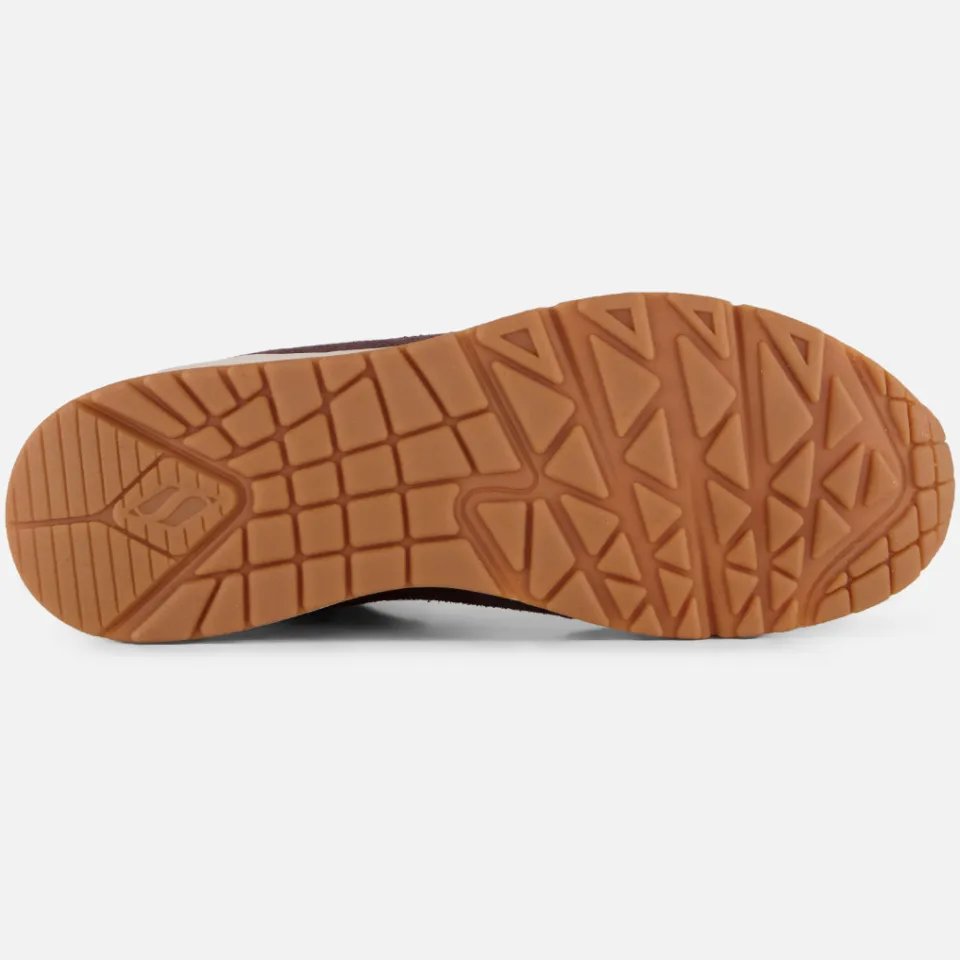 Skechers Uno Stacre Shine sneaker bruin, foto 5