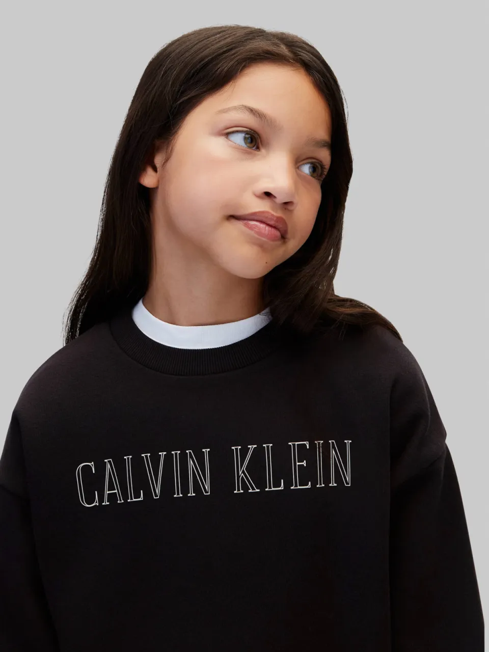Calvin Klein sweater met logo - zwart, foto 5