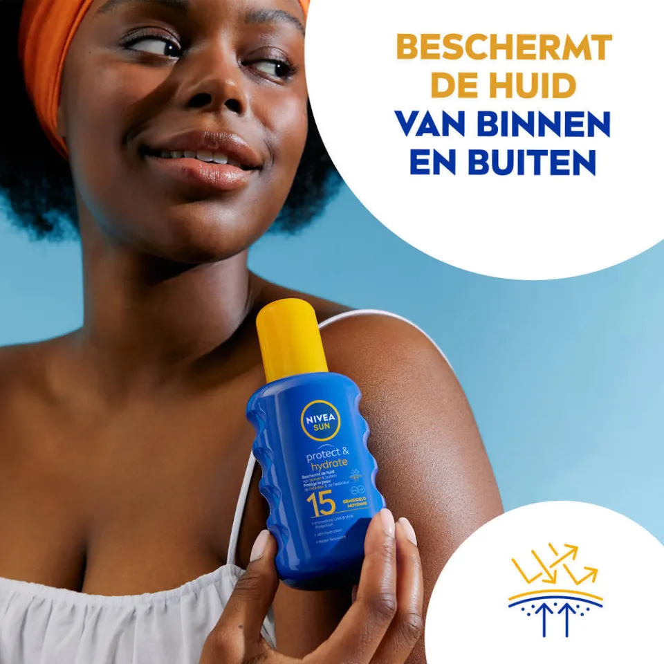 Nivea Sun Protect & Hydrate zonnespray SPF 15, foto 7