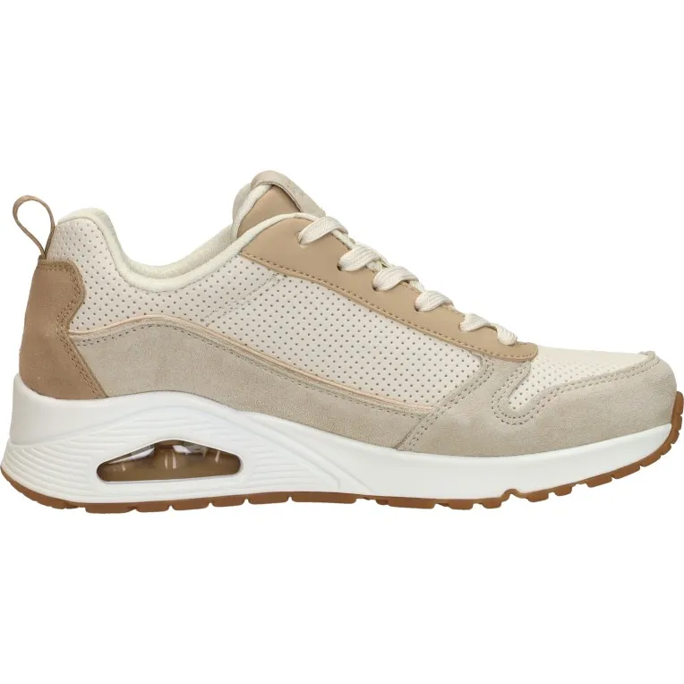Skechers Uno 2 Much Fun sneaker beige, foto 8
