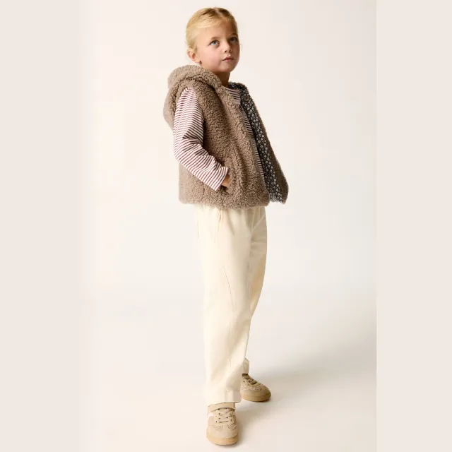 Mango Kids gilet - bruin