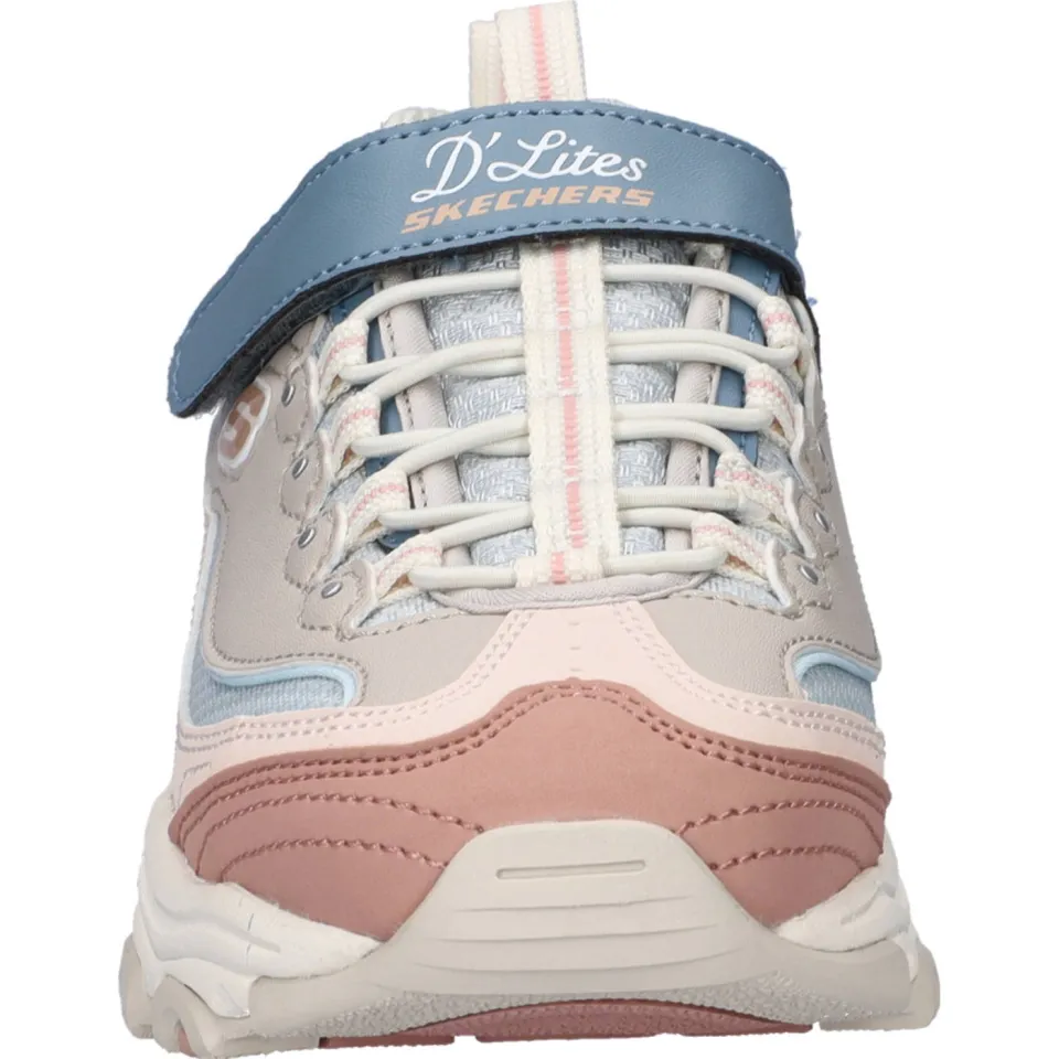 Skechers D'Lites Color Mayhem sneakers beige/multi, foto 4