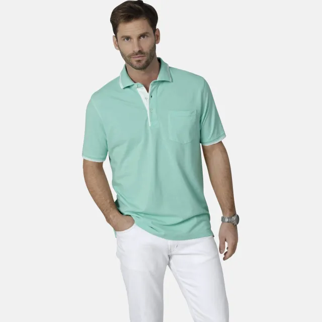 Babista TESSAVEST regular fit polo Plus Size - groen