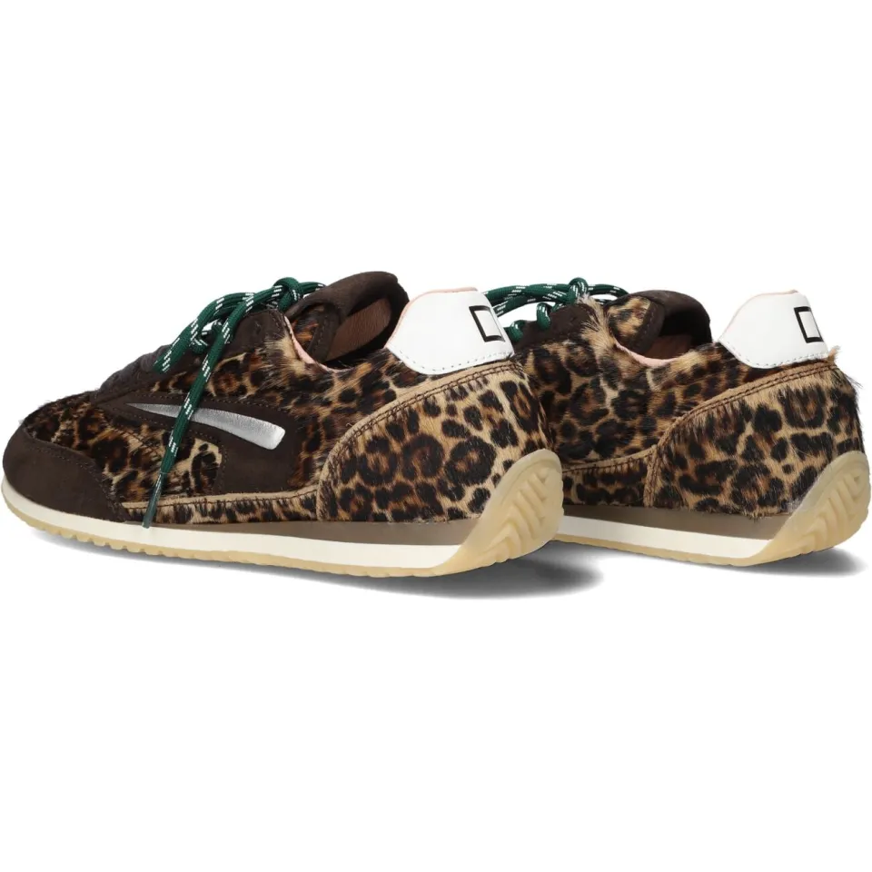 D.A.T.E. Athleta Ballet lage sneaker bruin, foto 4