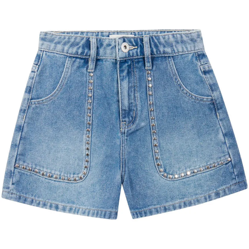 Shoeby denim regular waist short blauw, foto 2