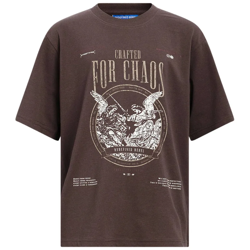 Redefined Rebel Benny t-shirt donkergrijs, foto 2
