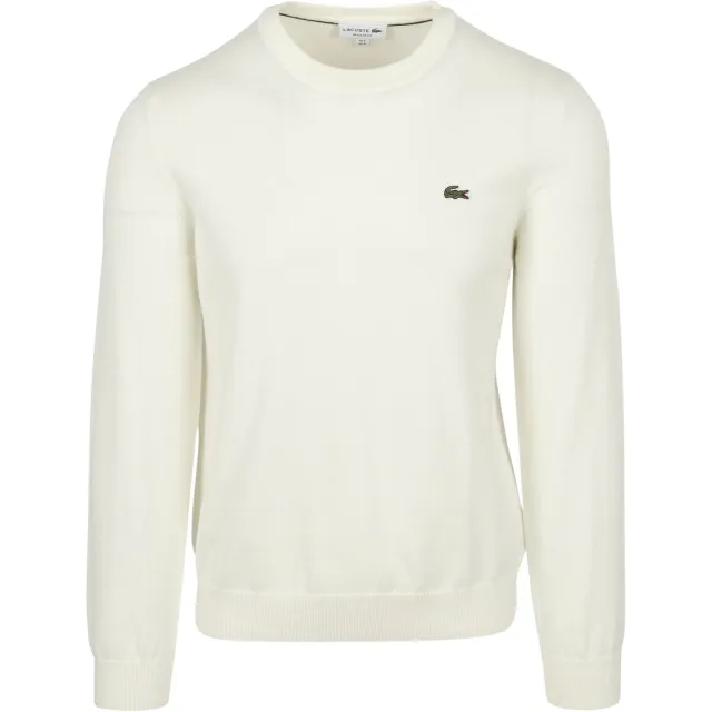 Lacoste Crew Neck Sweater Heren wit