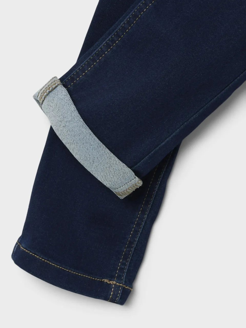 NAME IT KIDS slim fit jeans NKMTHEO dark blue denim, foto 5