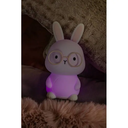 Lucide Pincha Rabbit oplaadbare tafellamp beige, foto 3