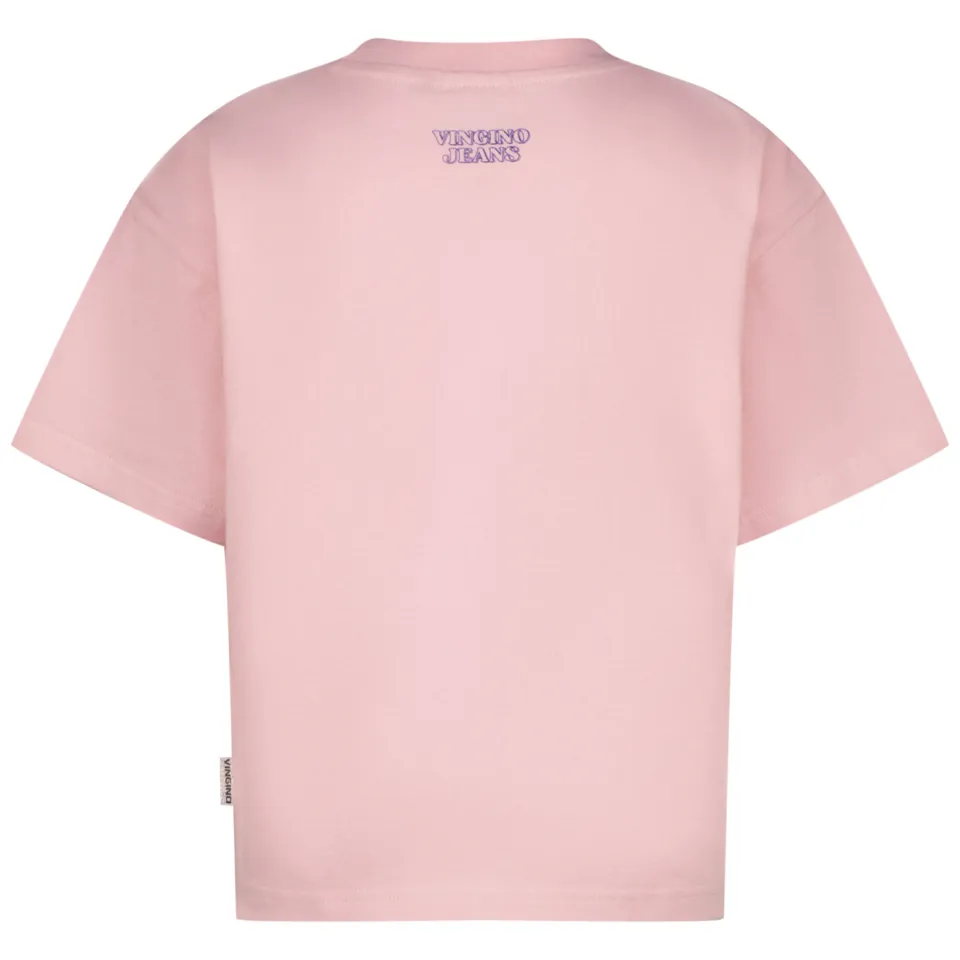 Vingino T-shirt roze met print, foto 3