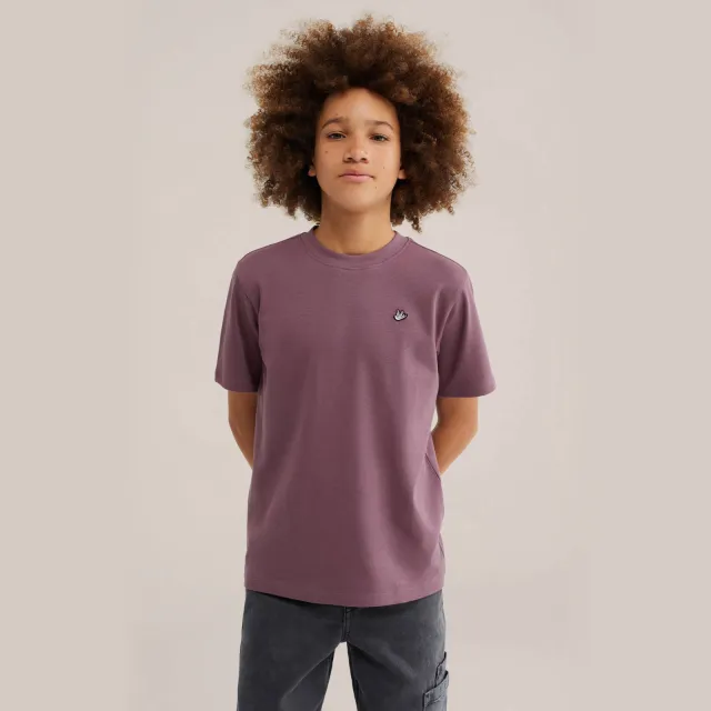 WE Fashion t-shirt paars Violet Indigo