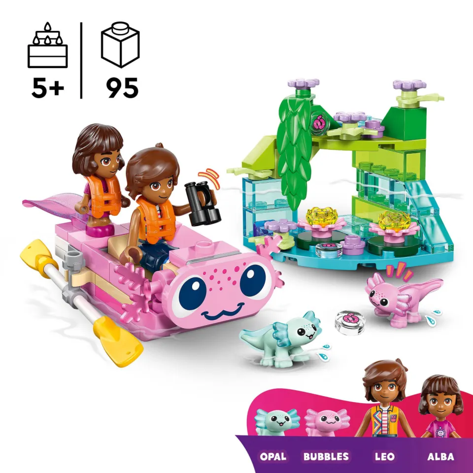 Lego Friends Axolotlavontuur Dieren Speelgoed voor Kinderen 42681, foto 4
