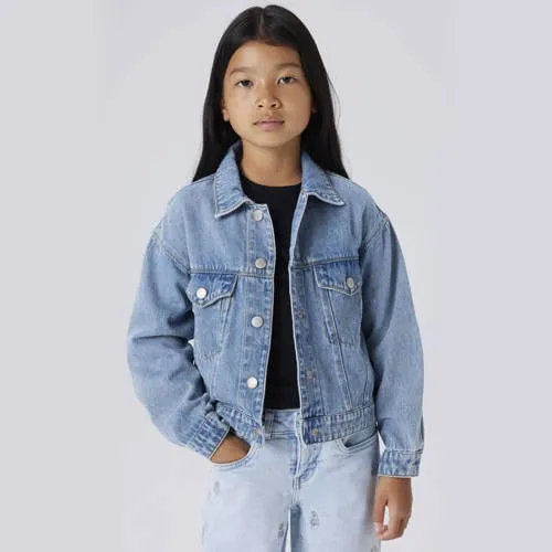 NAME IT spijkerjas medium blue denim, foto 2