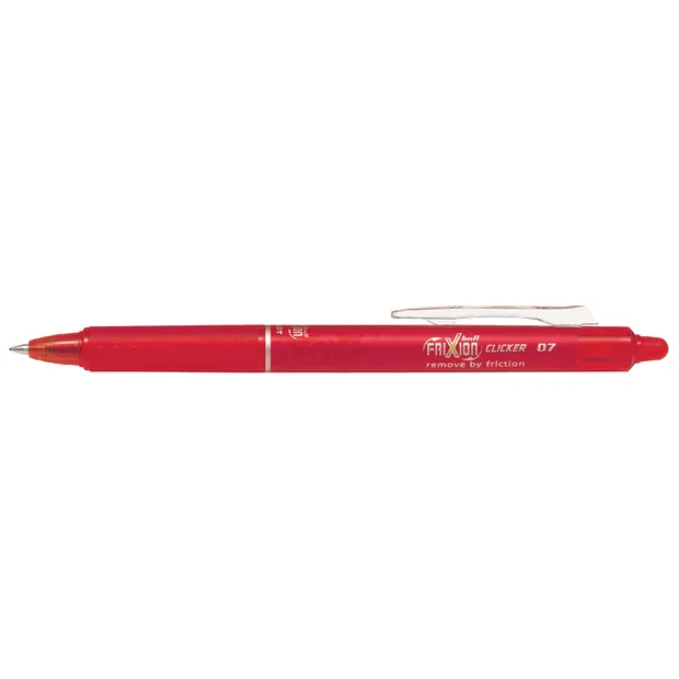 Rollerpen pilot frixion clicker medium rood