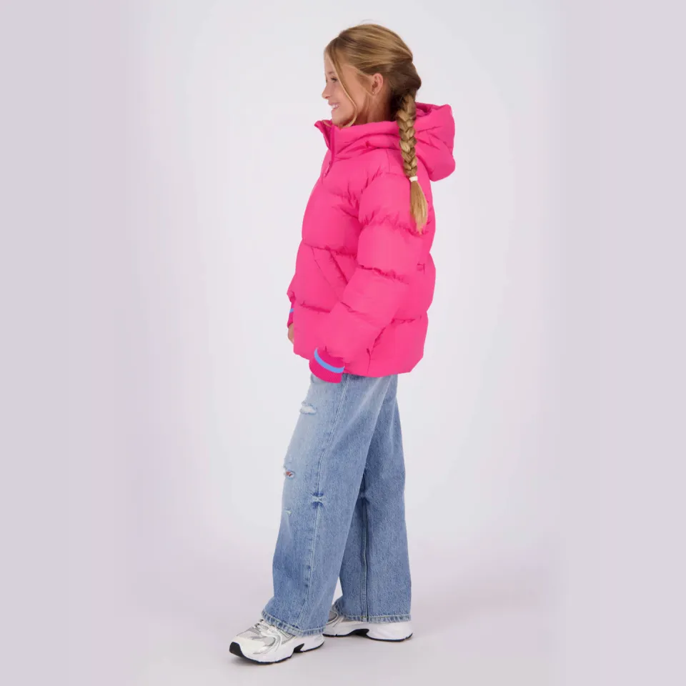Vingino gewatteerde winterjas fuchsia, foto 5
