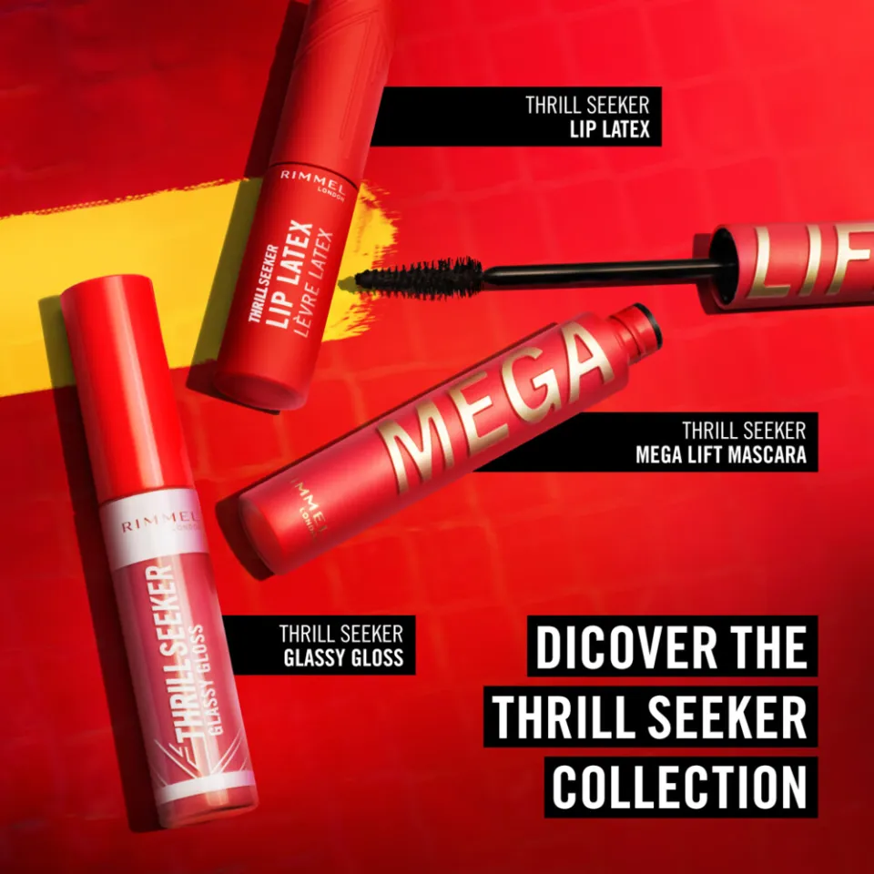 Rimmel London Thrill Seeker Mega Lift mascara zwart, foto 8