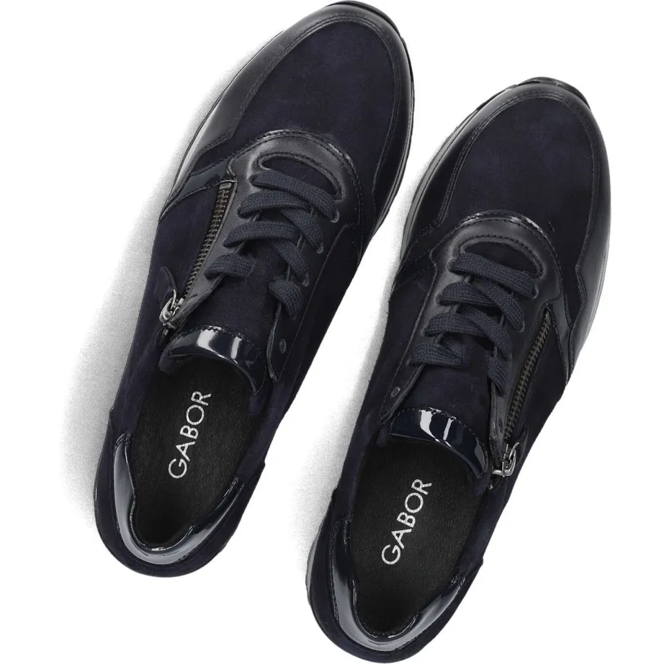 Gabor Sneakers 528 Blauw, foto 4